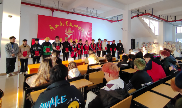 美发专业技能展示月总结大会